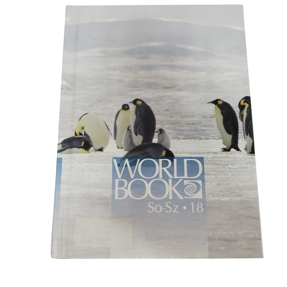World Book Encyclopedia Volume 18 So-Sz Hardcover